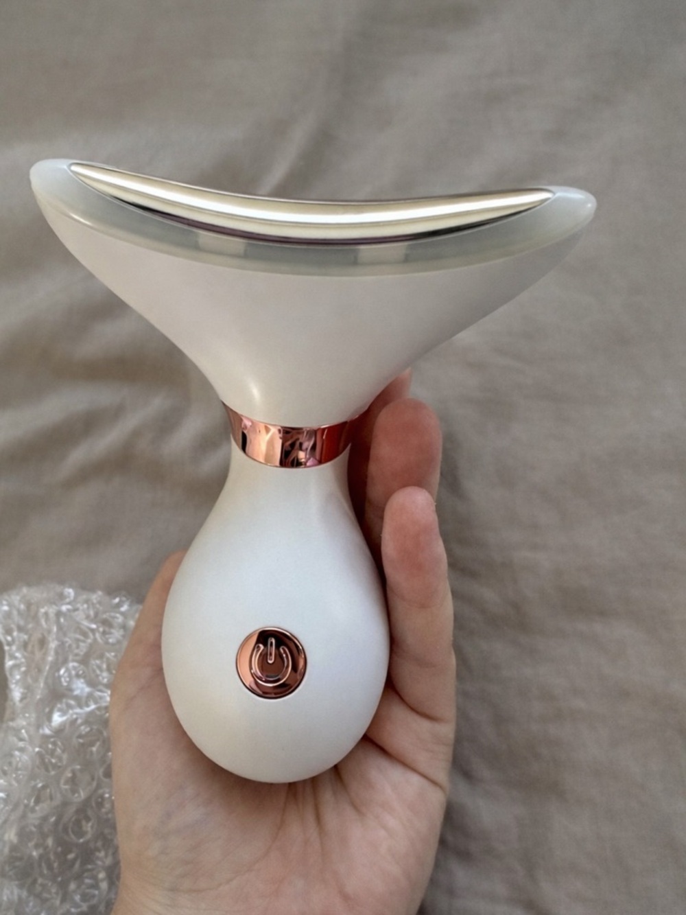 New Heated LED Neck & Face Massager